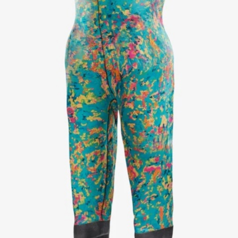 DESPERATELY IN SEARCH OF Womens Evo1 Seven Burst Gator Waders Size Med Boot 6